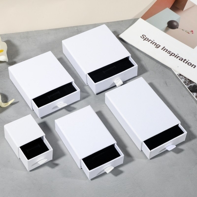 Pendant Drawer Jewelry Packaging Box Necklace Ring Earrings Bracelet 2mm ISO9001