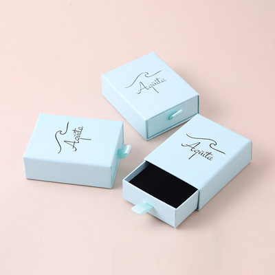 Pendant Drawer Jewelry Packaging Box Necklace Ring Earrings Bracelet 2mm ISO9001