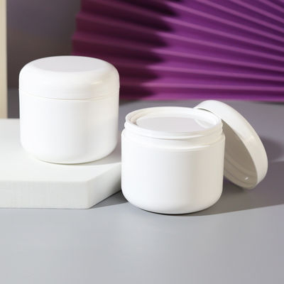 White Matte Butter Face Sample Cream Packaging with Customized Colors and Matching Heat Induction Liner