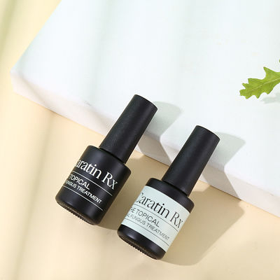 Glass Body Senior PAK Customize Private Label Product 10ml 15ml Empty Unique Black Matte Nail Polish Bottle with Black Cap